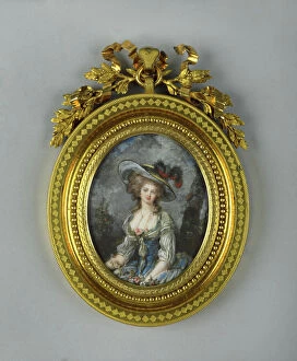 An Unknown Woman, late 18th century (paint on ivory)