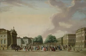 Unter den Linden, Berlin, 1770 (oil on canvas) Unter den Linden, Berlin, 1770 (oil on canvas)