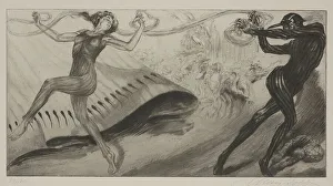 Austrians Gallery: Untitled, 1919 (etching & aquatint)