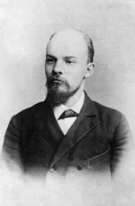 V. I. Ulyanov, St. Petersburg, 1897 (b/w photo) V. I. Ulyanov, St. Petersburg, 1897 (b/w photo)