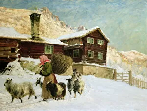 Gustav Wentzel Gallery: From Vaga, 1908 (oil on canvas)