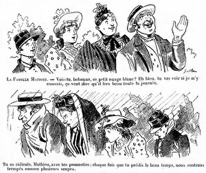Gaiety Gallery: The vagaries of the weather, 1893 (illustration)