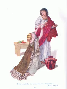 It was in vain he told her he was her husband (the Comedy of Errors) It was in vain he told her he was her husband (the Comedy of Errors)