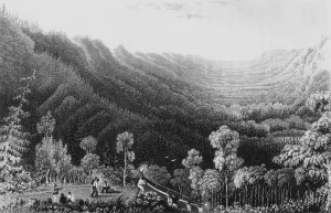 Vale of the Clearwater River from the Methye Portage, 1828 (engraving) Vale of the Clearwater River from the Methye Portage, 1828 (engraving)