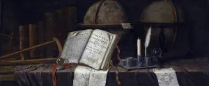Vanitas Still Life par Edwaert Collier (1642-1708), - Oil on canvas, 41, 9x98 Vanitas Still Life par Edwaert Collier (1642-1708), - Oil on canvas, 41, 9x98