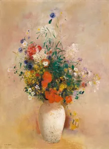 Vase of Flowers (Pink Background), c.1906 (oil on canvas) Vase of Flowers (Pink Background), c.1906 (oil on canvas)