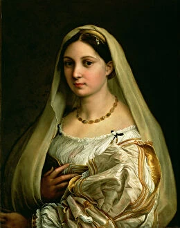 The Veiled Woman, or La Donna Velata, c.1516 (oil on canvas)