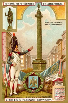 Vendome Column, monument to Napoleon, Paris (chromolitho) Vendome Column, monument to Napoleon, Paris (chromolitho)