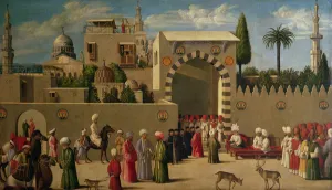 The Venetian Ambassadors Interview in an Oriental City or, The Reception of The Venetian Ambassadors Interview in an Oriental City or, The Reception of
