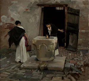 Venetian Water Carriers, 1880-82 (oil on canvas) Venetian Water Carriers, 1880-82 (oil on canvas)