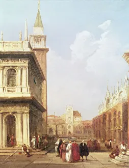 Venice from the Piazzetta looking towards Codussi's Clock Tower Venice from the Piazzetta looking towards Codussi's Clock Tower