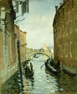 Water Vehicle Gallery: Venice; Venise, 1935 (oil on canvas)