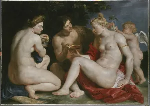 Venus, Amor, Bacchus and Ceres, c.1612-13 (oil on canvas) Venus, Amor, Bacchus and Ceres, c.1612-13 (oil on canvas)