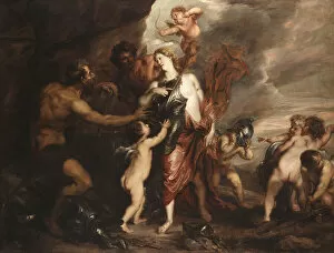 Putti Collection: Venus at the Forge of Vulcan, also known as 'Thetis receives the Arms of