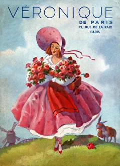 Veronique dresses. (Illustration, circa 1920) Veronique dresses. (Illustration, circa 1920)
