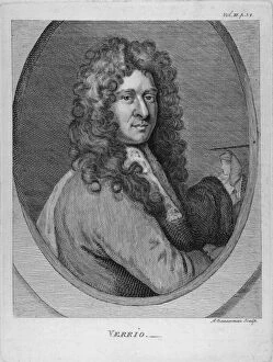 Images Dated 5th February 2007: Verrio, engraved by Alexander Bannerman (c. 1730-p. 1780) (engraving)
