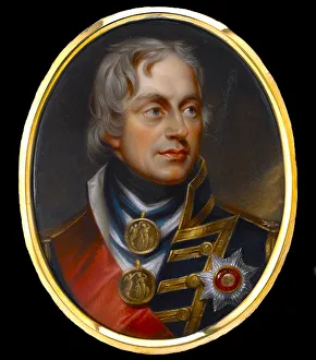 Vice Admiral Horatio Nelson (amiral Nelson) (1758-1805) - Anonymous Gouache on Porcelaine, 1800 - State Hermitage Vice Admiral Horatio Nelson (amiral Nelson) (1758-1805) - Anonymous Gouache on Porcelaine, 1800 - State Hermitage