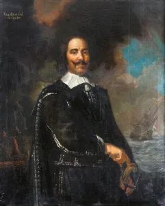 Vice Admiral de Ruyter, 1656 (oil on canvas) Vice Admiral de Ruyter, 1656 (oil on canvas)