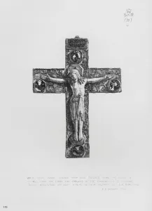 Victoria And Albert Museum: Cross, cedar wood, covered with gold filigree work Victoria And Albert Museum: Cross, cedar wood, covered with gold filigree work