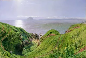 A View of Ailsa Craig and the Isle of Arran, 1860 (oil on canvas) A View of Ailsa Craig and the Isle of Arran, 1860 (oil on canvas)