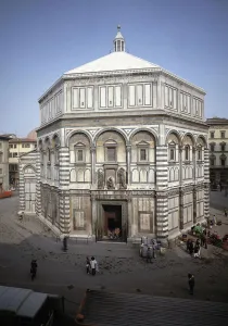 View of the Baptistere St John the Baptist (Florence Baptistry), 1059-1128 View of the Baptistere St John the Baptist (Florence Baptistry), 1059-1128