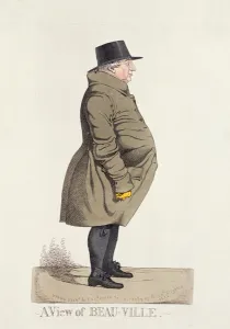 A View of Beau-Ville from Dightons City Characters, 1824 (etching) A View of Beau-Ville from Dightons City Characters, 1824 (etching)