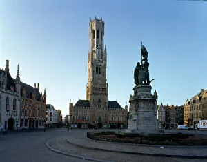 View of the Belfry, the Halle and the Main Square (photo) View of the Belfry, the Halle and the Main Square (photo)