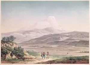 View of Cajambe, from Voyages aux Regions Equinoxiales du Nouveau Continent' View of Cajambe, from Voyages aux Regions Equinoxiales du Nouveau Continent'