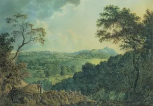 View of Edinburgh from Corstorphine Hill (w/c on paper) View of Edinburgh from Corstorphine Hill (w/c on paper)