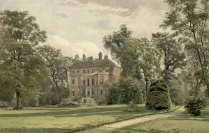 View of the Garden Front at Wandsworth Manor House, St. John's Hill View of the Garden Front at Wandsworth Manor House, St. John's Hill