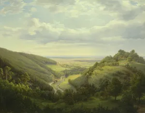 View of Holy Mountain and the Mountain Pass, 1846 (oil on canvas) View of Holy Mountain and the Mountain Pass, 1846 (oil on canvas)