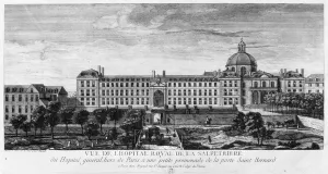 View of Hopital Royal de La Salpetriere, known as Hopital General View of Hopital Royal de La Salpetriere, known as Hopital General