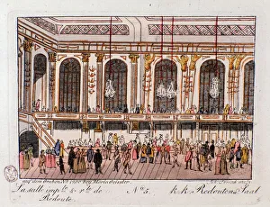 View of the Imperial and Royal Hall of the Redoubt in Vienna, 1815 (engraving) View of the Imperial and Royal Hall of the Redoubt in Vienna, 1815 (engraving)