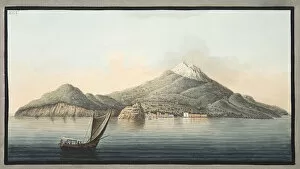 View of the Island of Ischia from the sea, Plate XXX, from Campi Phlegraei