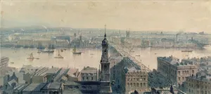 View of London from Monument looking South, 1848 View of London from Monument looking South, 1848