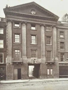 View of Middle Temple Gate House, London, 1885 (b/w photo) View of Middle Temple Gate House, London, 1885 (b/w photo)