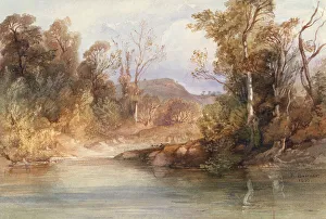 View on the Missouri, Blackbird's Grave, 1832-34 (w/c on paper) View on the Missouri, Blackbird's Grave, 1832-34 (w/c on paper)