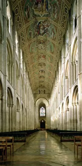 Architecture - British Isles - Photograph Gallery: View of the nave towards the west (photo)