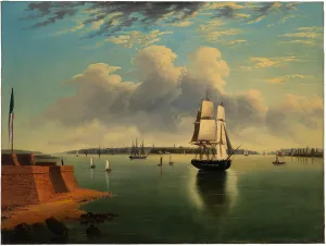 View of New York (from Bedloe's Island), 1841 (oil on canvas) View of New York (from Bedloe's Island), 1841 (oil on canvas)