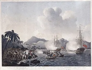 A View of Owhyhee in the Sandwich Island in the south Seas (The Death of Cook) A View of Owhyhee in the Sandwich Island in the south Seas (The Death of Cook)