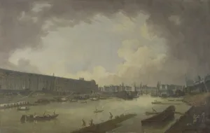 View of the Pont Neuf and the Galeries du Louvre from the Pont Royal (oil on canvas) View of the Pont Neuf and the Galeries du Louvre from the Pont Royal (oil on canvas)