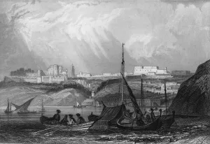 View of the port of Oran, second port of occupation after Algiers by the French army in View of the port of Oran, second port of occupation after Algiers by the French army in