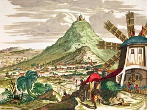 View of Potosi in Bolivia (coloured engraving) View of Potosi in Bolivia (coloured engraving)