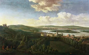 View of Queen's House and Royal Hospital, Greenwich (oil on panel) View of Queen's House and Royal Hospital, Greenwich (oil on panel)