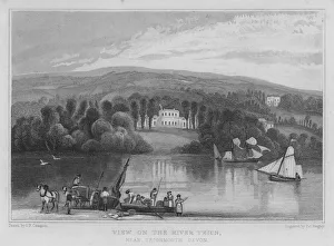 View on the River Teign, near Teignmouth, Devon (engraving) View on the River Teign, near Teignmouth, Devon (engraving)