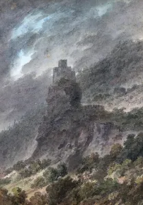 View of a Schloss between Bolzano and Trent, (w/c) View of a Schloss between Bolzano and Trent, (w/c)