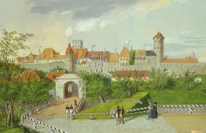 A View of the Small Coast Gate with Hattorpe and Stolting Towers, Tallinn A View of the Small Coast Gate with Hattorpe and Stolting Towers, Tallinn