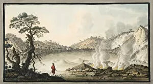 View of Solfaterra, Plate XXV, from Campi Phlegraei