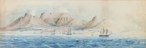 View of Table Bay, Colonial School, early 19th century (w/c) View of Table Bay, Colonial School, early 19th century (w/c)