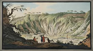 Observers Gallery: View taken from the bottom of the Crater of Monte Nuovo, Plate XXVII
